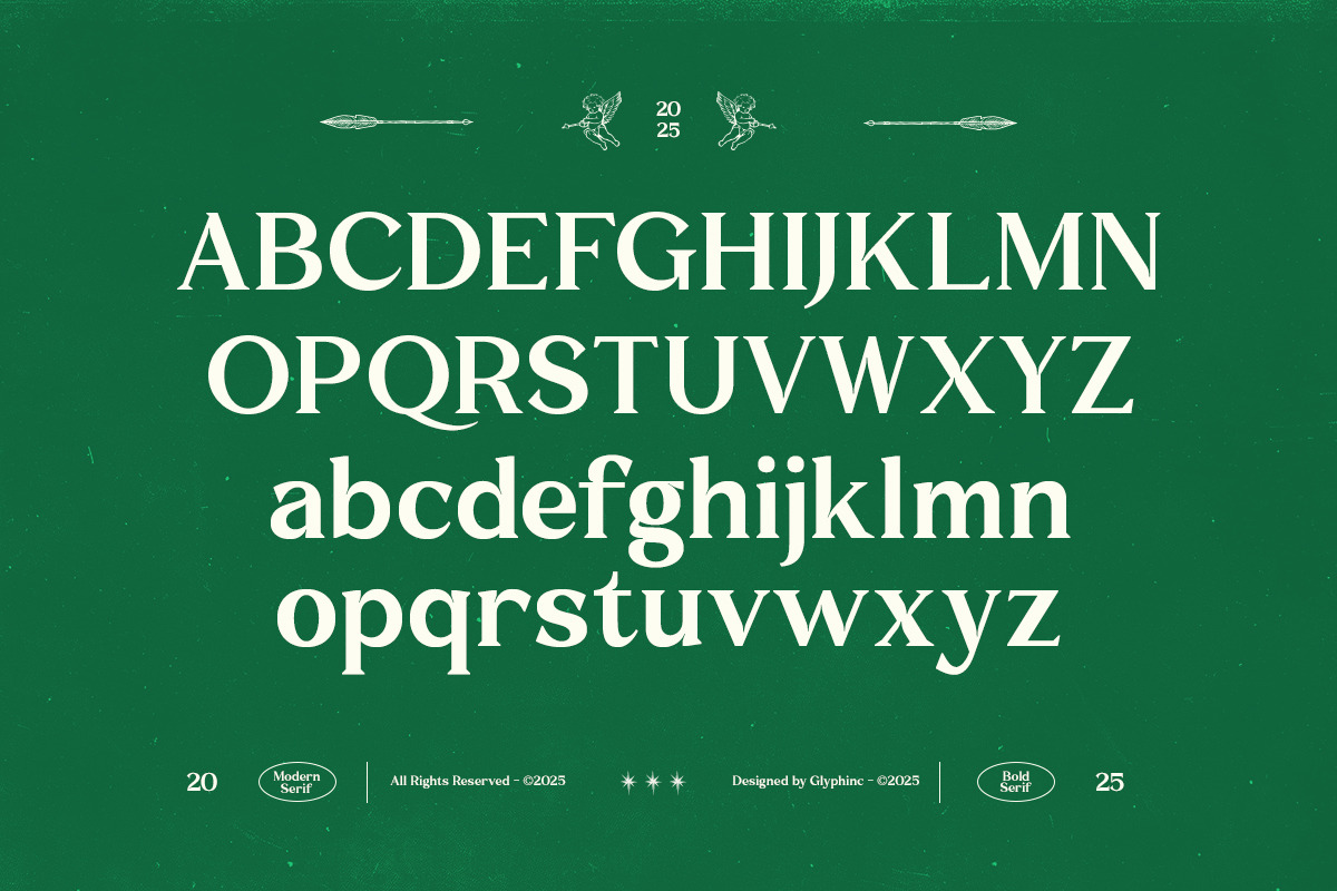 GC Commune – Modern Inktrap Serif, a Serif Font by Glyphonic (Photo 4 of 16)