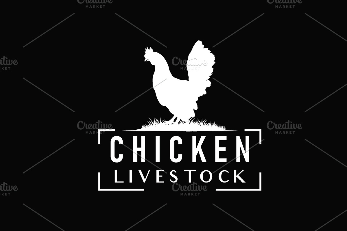 chicken logo modern clean design, a Branding & Logo Template by Maylianaw28 (Photo 2 of 2)