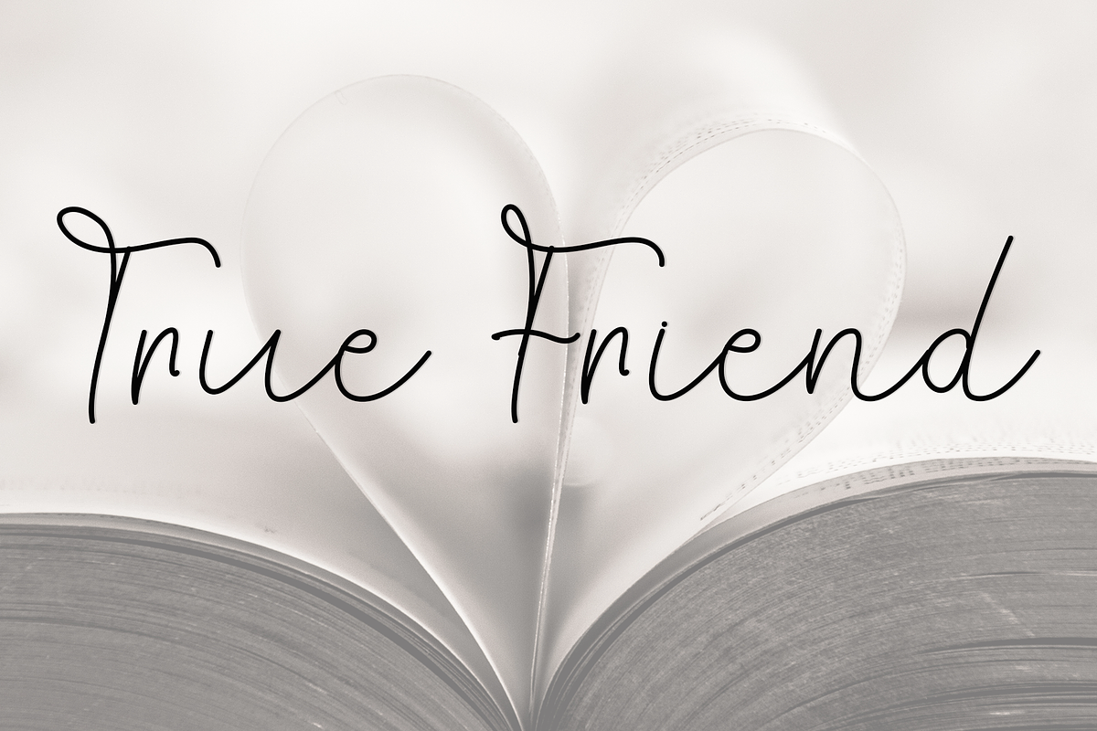 Beauty Galentine, a Handwritten Font by InermediaSTUDIO (Photo 7 of 8)