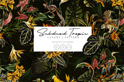 Subdued Tropical Prints, a Wallpaper Graphic by Luiz da Rolt Grathwohl (Thumbnail 1 of 8)