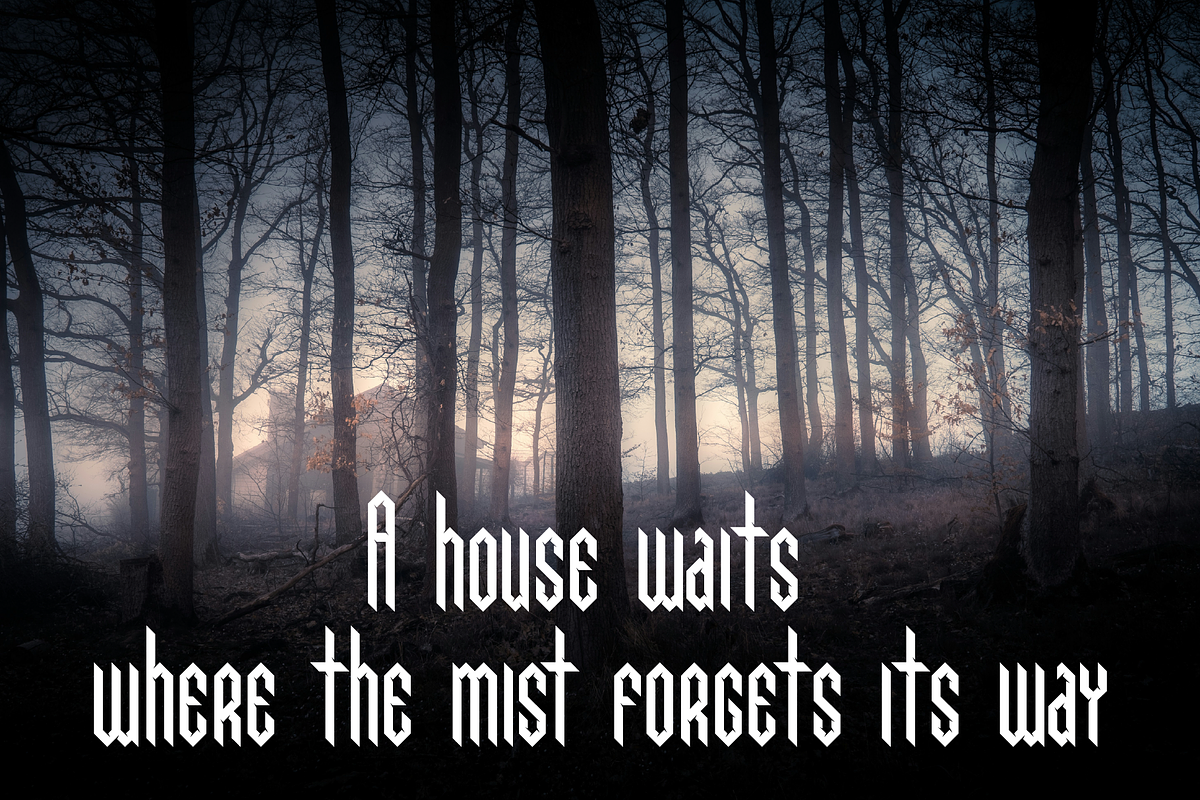 Eldravik — Runic Gothic Font, a Blackletter Font by Wolgard (Photo 14 of 14)