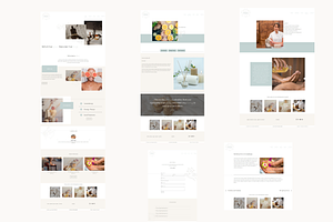 Oasis Squarespace 7.1 Template