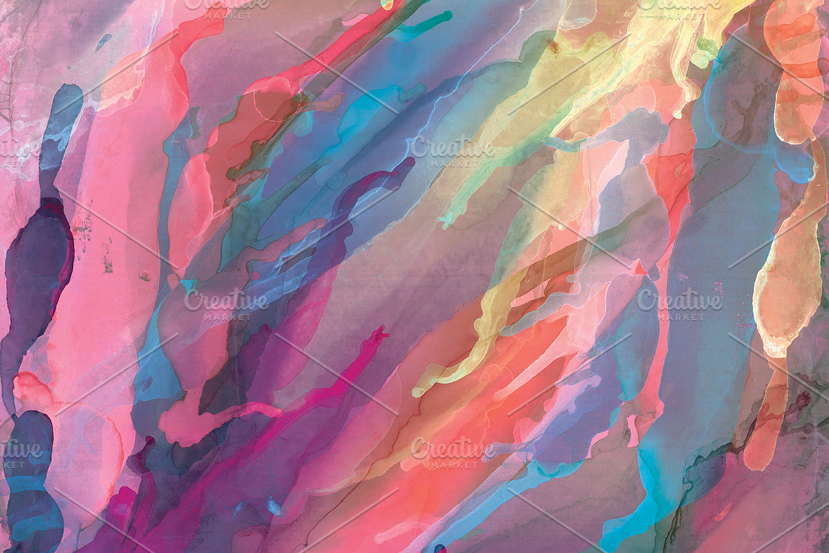 Abstract watercolor background, a Texture Graphic by Natalia Flurno (Photo 9 of 9)