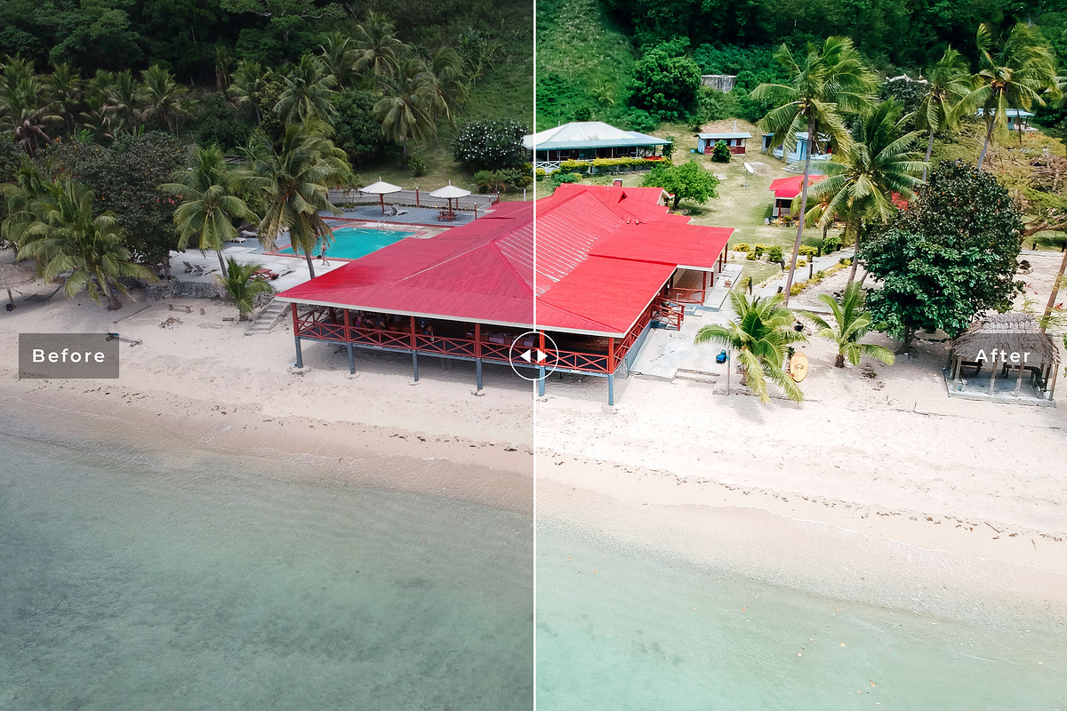 Fiji Ocean Pro Lightroom Presets, an Action Add-On by Creativetacos (Photo 3 of 6)