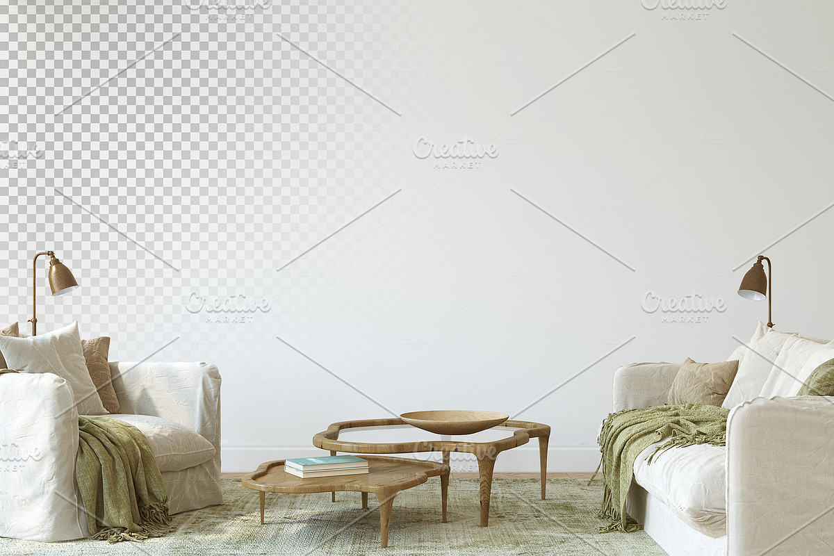 HOME IN TOSCANA Wall&Frame Mockups, a Print Template by MyHomeMockups (Photo 7 of 12)