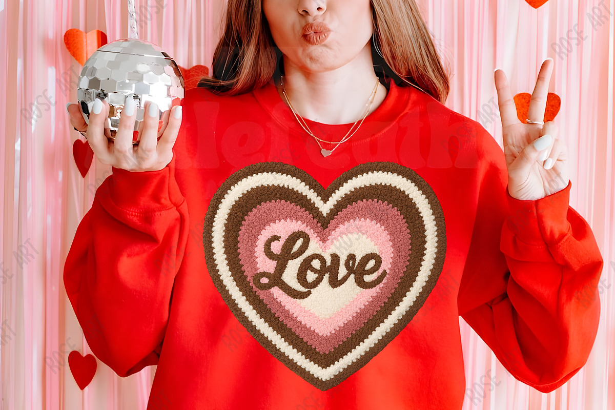 Faux Yarn Valentine Heart Png Valent, an Illustration by Rose Art (Photo 5 of 5)