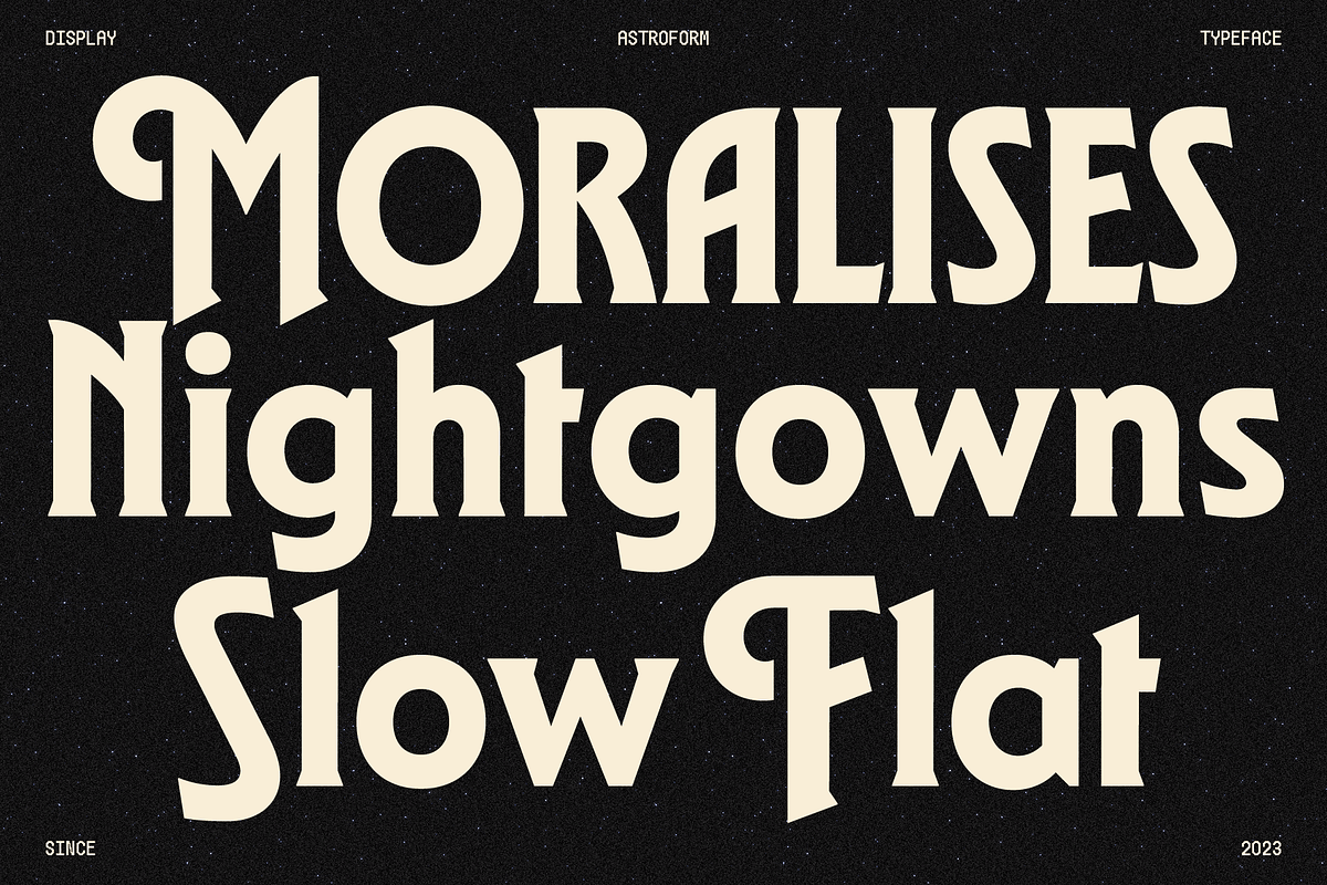 GW Astroform, a Serif Font by Goodwheel Studio (Photo 7 of 17)