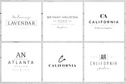 200 Minimal Premade Logo Bundle, a Branding & Logo Template by XpertgraphicD (Thumbnail 14 of 60)