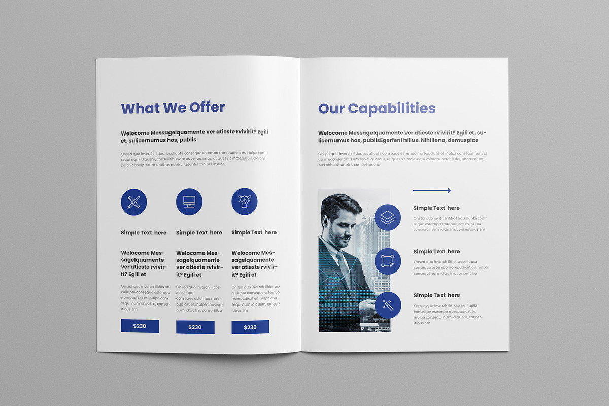 Proposal, a Brochure Template by Pixelpick (Photo 3 of 9)