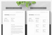 Modern Resume Template Kit, a Resume Template by DemeDesign (Thumbnail 3 of 6)