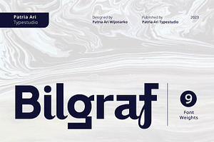 Bilgraf Cursive Craft Sans