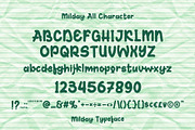 Milday a Handwritten Font, a Handwritten Font by Rasiorise Studio (Thumbnail 12 of 12)