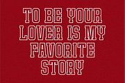 Simply Lover - Display Typeface, a Slab Serif Font by Pian45 Studio (Thumbnail 4 of 8)