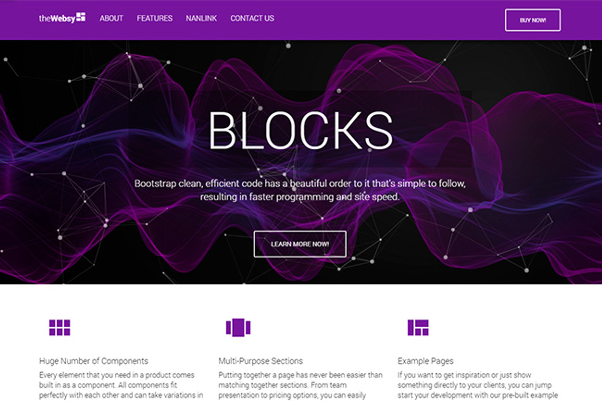 10 ready-made Bootstrap Templates, a Bootstrap Template by Bootstraptor (Photo 7 of 15)