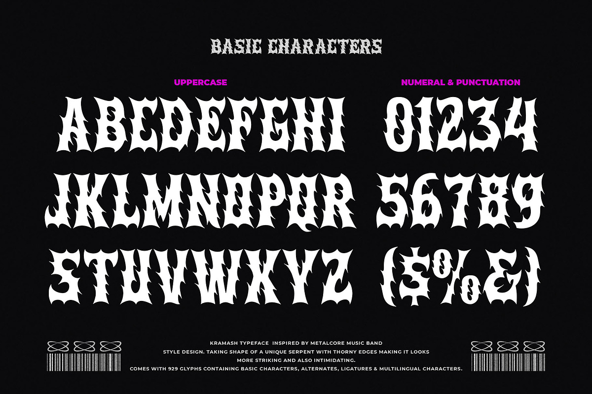 Kramash Typeface, a Blackletter Font by alit design (Photo 4 of 20)