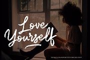 Delista - Handwritten Brush Font, a Script Font by Weape Studio (Thumbnail 5 of 9)