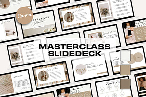 Masterclass Deck - Neutral Aesthetic
