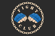 Emblems about fighting club, a Graphic by Tomass2015 (Thumbnail 3 of 3)