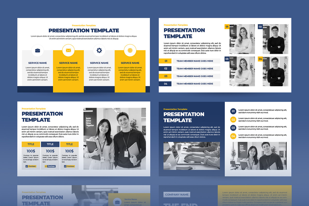Business Strategy Presentation, a Presentation Template by CreativeUP (Photo 6 of 6)