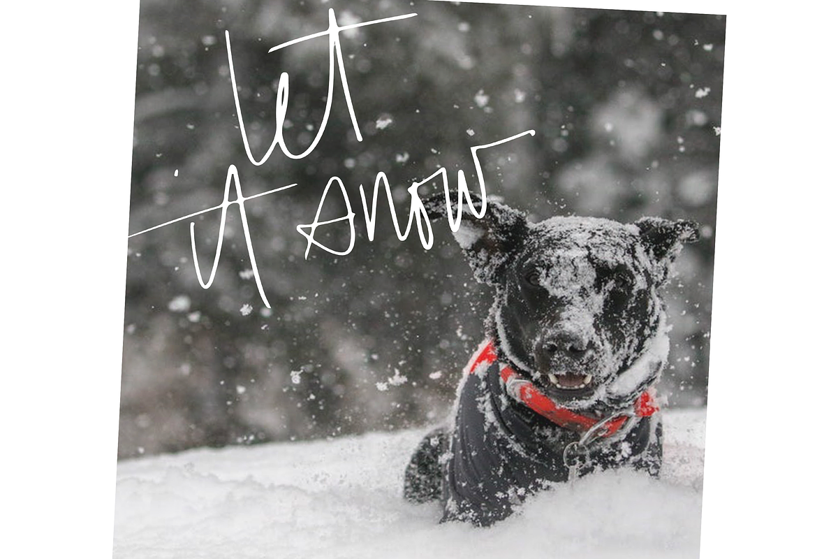 Christmas Phrases - Overlays Font preview 2