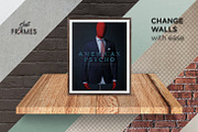 Just Frames - Prints Mockups, a Print Template by Frisk Shop (Thumbnail 4 of 5)