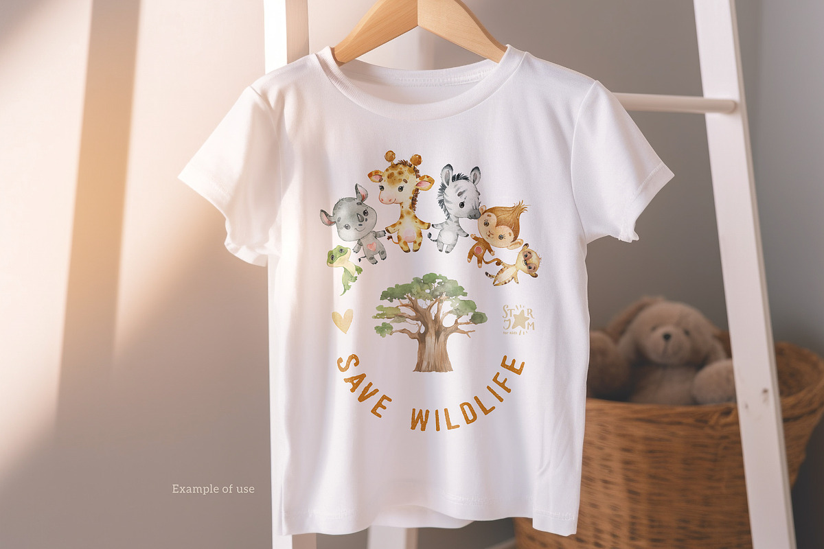 Savanna. Animal Collection, an Animal Illustration by StarJam (Photo 7 of 7)