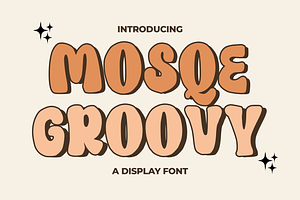 Mosqe Groovy Font