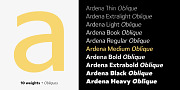 Ardena, a Sans Serif Font by Julien Fincker (Thumbnail 3 of 16)