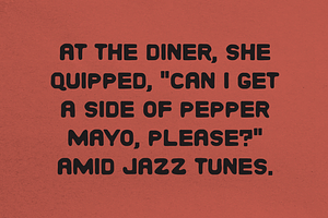 Pepper Mayo Handmade Sans-Serif