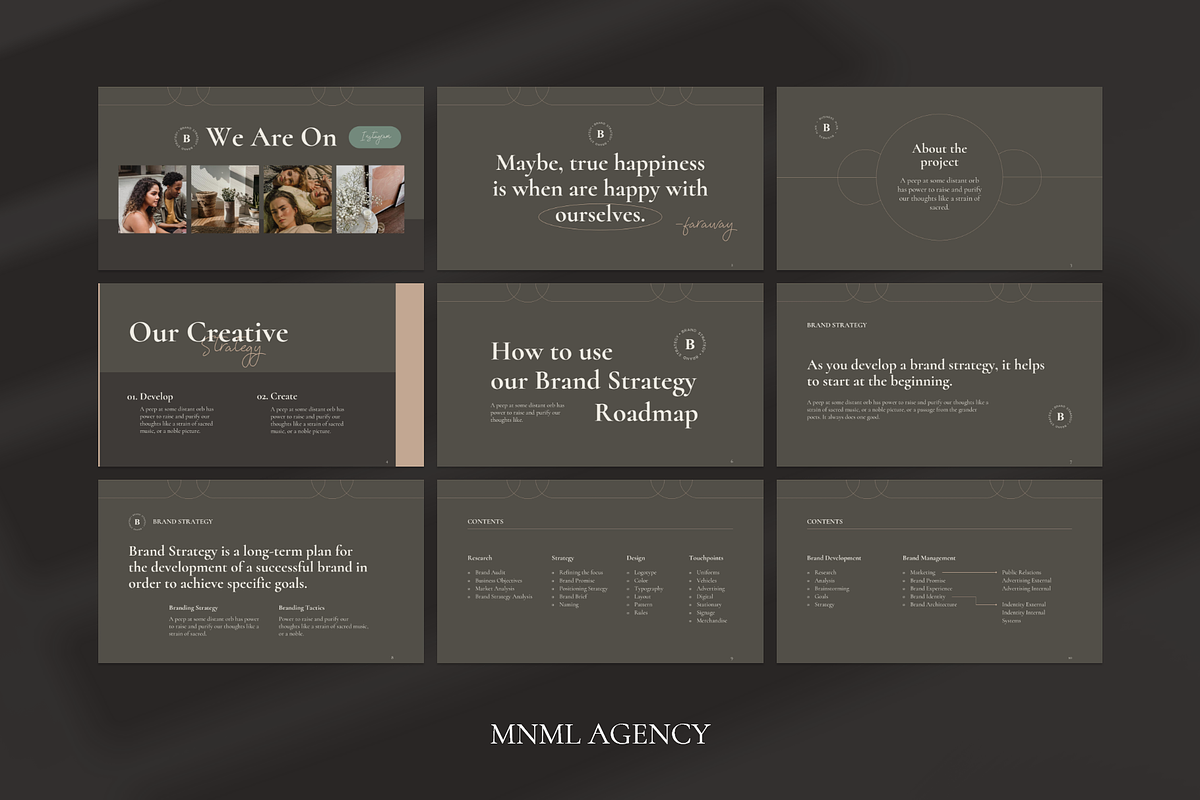 Multipurpose Presentation Template, a Presentation Template by MNML Agency (Photo 18 of 29)