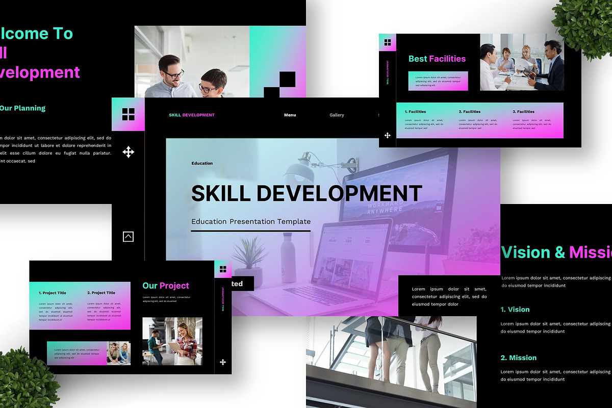 Skill Development - Education GSL, a Presentation Template by Deepslide Studio (Photo 5 of 6)