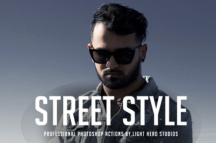 24 Street Style Photoshop Actions