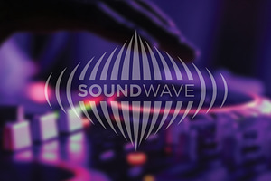 Music Logo Concept Sound Wave