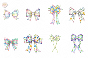 Pastel Easter Bow PNG Clipart Cute., an Object Illustration by KennedyStudio (Thumbnail 2 of 5)
