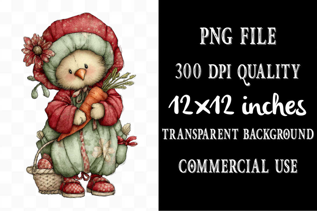 Whimsical Easter Clipart, an Illustration by Designking (Photo 4 of 5)