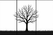 Multi-Panel Tree Silhouette Laser, an Illustration by balal (Thumbnail 8 of 9)