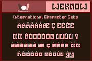Alpha Sense font, a Font by weknow (Thumbnail 8 of 8)