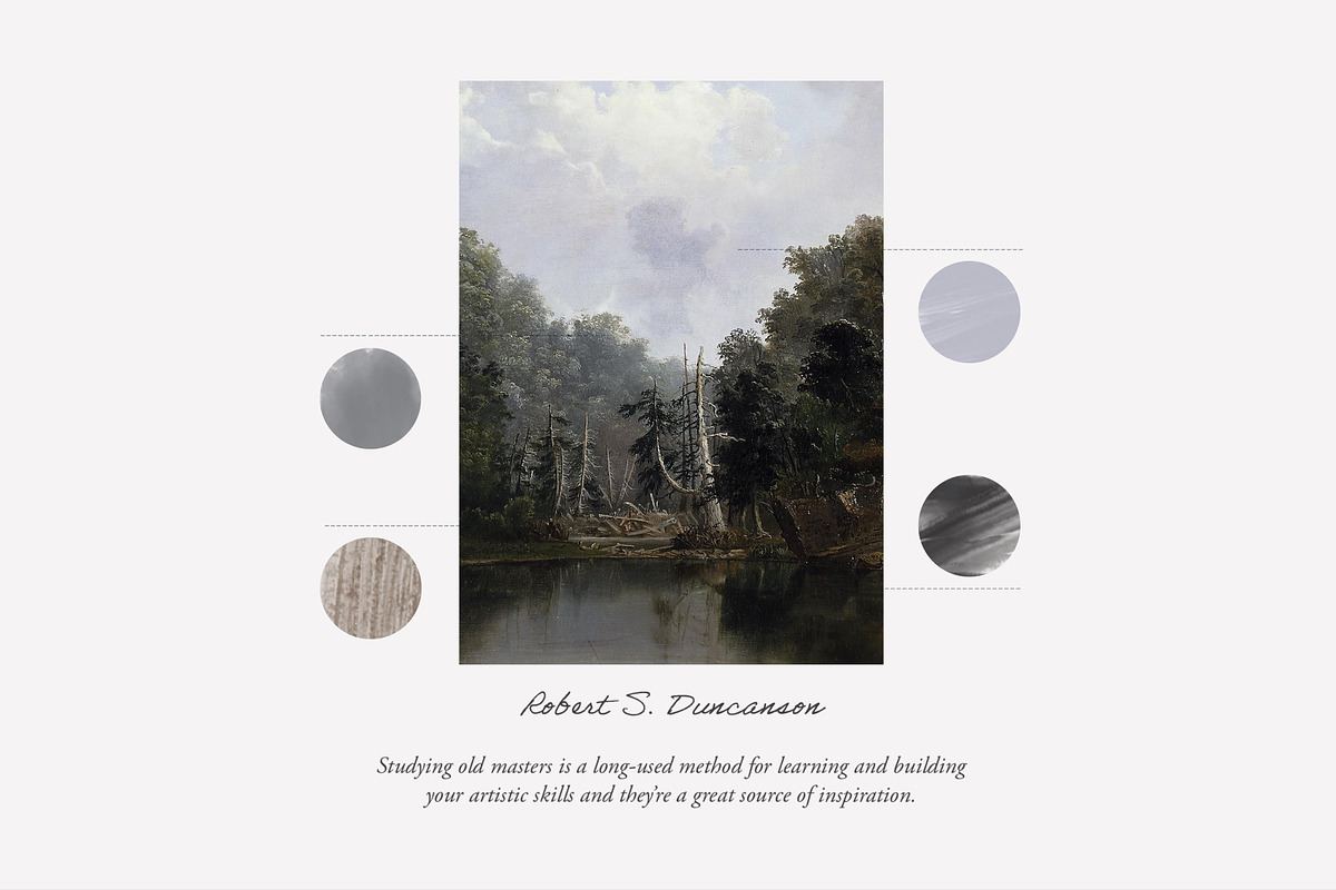 Robert S. Duncanson Procreate Kit, a Brush Add-On by Digi Life (Photo 5 of 12)