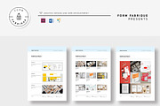 Resume/CV, a Resume Template by Form Fabrique (Thumbnail 4 of 14)
