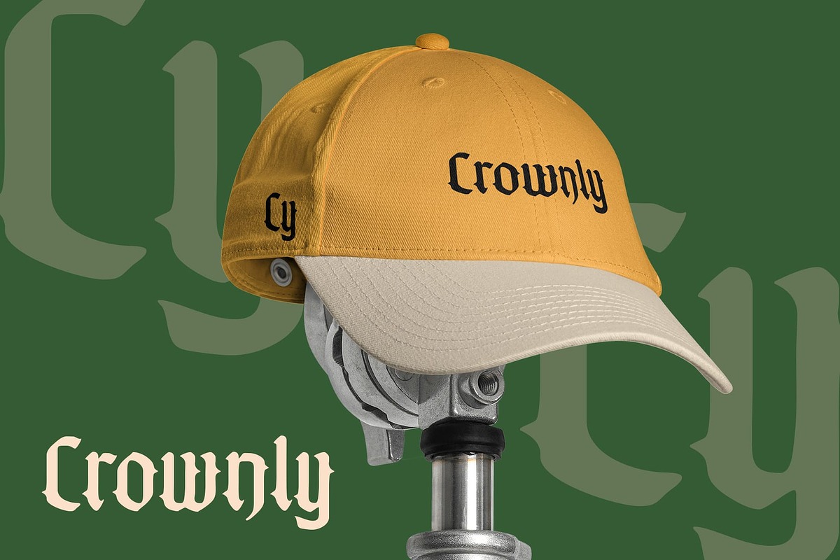CS Alore Drawn, a Blackletter Font by Craft Supply Co. (Photo 7 of 8)