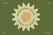 Chulpane Stamp, a Sans Serif Font by Craft Supply Co. (Thumbnail 2 of 8)