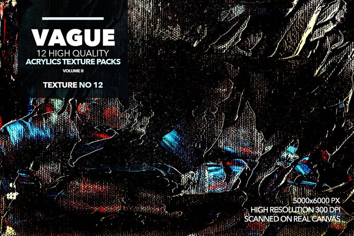 Vague 49 Acrylics Textures Packs, a Pattern Graphic by nicholasasmita (Photo 28 of 51)