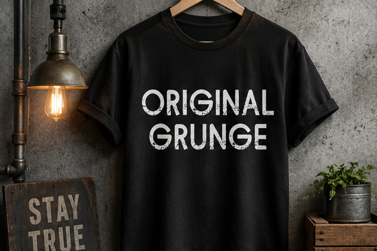 Almost Grunge - Distressed Font, a Sans Serif Font by Limited.studio (Photo 2 of 5)
