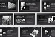 Photography PowerPoint Template, a Presentation Template by GraphauseProject (Thumbnail 4 of 6)