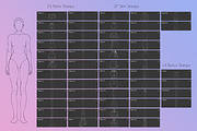 55 Procreate Skirts and Pants Stamps, a Brush Add-On by SmuffizStudio (Thumbnail 2 of 3)