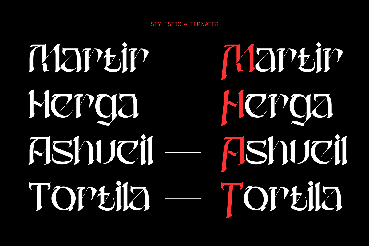 Absa Blackletter - Logo Font, a Blackletter Font by Nirmana Visual (Photo 7 of 10)