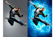 15 Wall Art Photoshop Actions Bundle, an Action Add-On by Design Forest (Thumbnail 23 of 57)
