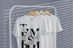 T-Shirt Mock-Up On Hanger