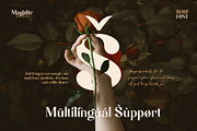 Magistic - Duo Ligature Typeface, a Serif Font by Graphicxell (Thumbnail 9 of 10)