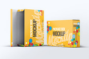 Package Boxes Mock-Up, a Packaging Mockup by DesignRushMarket (Thumbnail 5 of 7)